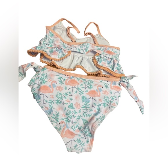 SWIMSOBO  Girls Mermaid Ruffle Two Piece Bikini Bathing Suit Set    A193-30 - Picture 6 of 7